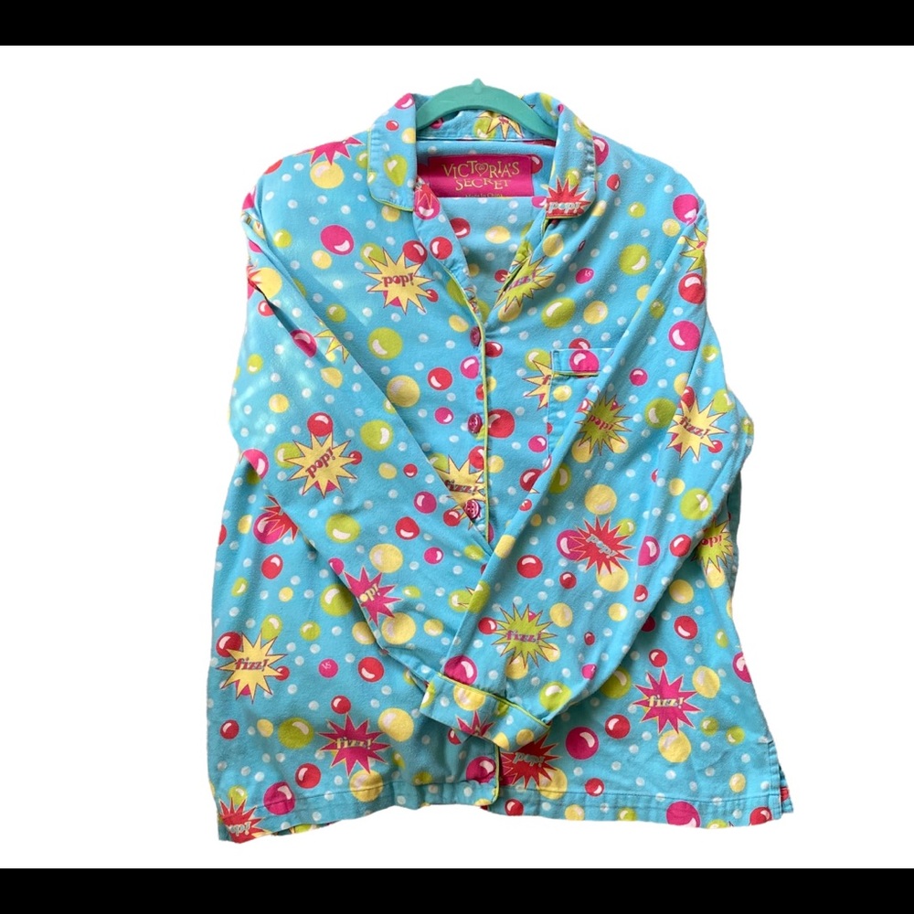 Victoria’s Secret Blue Flannel Pajamas